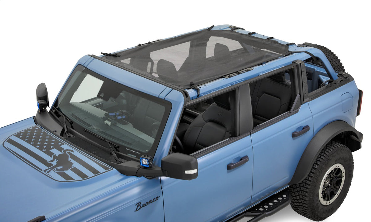 Bestop Safari Bimini - 21-27 Bronco 4-Door (Mesh)