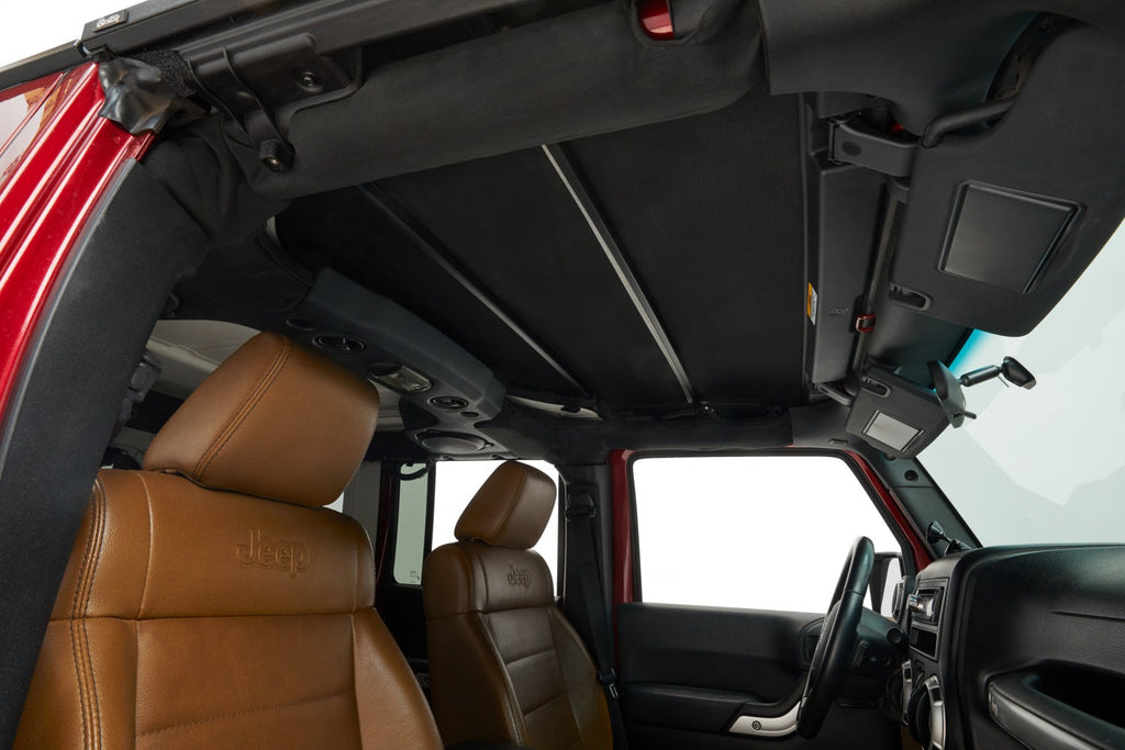 Bestop Sunrider for Hardtop - Jeep 07-18 Wrangler JK (Premium Black Twill; 2-Door or 4-Door)