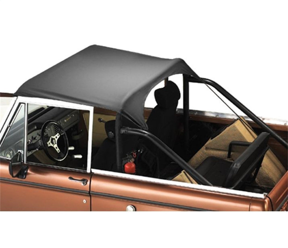 Bestop Traditional Bikini - 64-84 Land Cruiser (Black Crush)