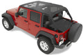 Bestop Header Safari Bikini - Jeep 07-09 Wrangler JK 4-Door (Mesh)