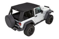 Bestop Trektop Pro - Jeep 07-18 Wrangler JK 2-Door (Premium Black Twill)