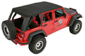 Bestop Trektop Pro - Jeep 07-18 Wrangler JK 4-Door (Premium Black Twill)