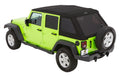 Bestop Trektop Glide - Jeep 07-18 Wrangler JK 4-Door (Black Diamond)