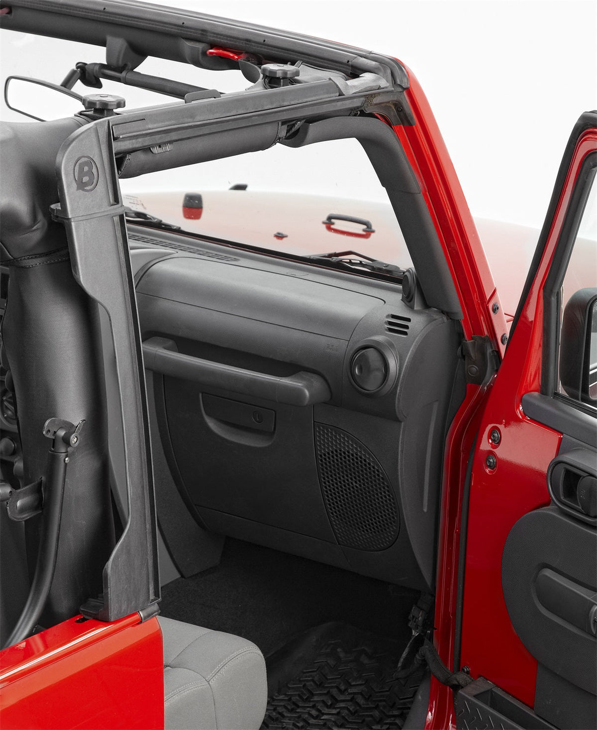 Bestop Door Surrounds - Jeep 07-18 Wrangler JK 2-Door (Set of 2)