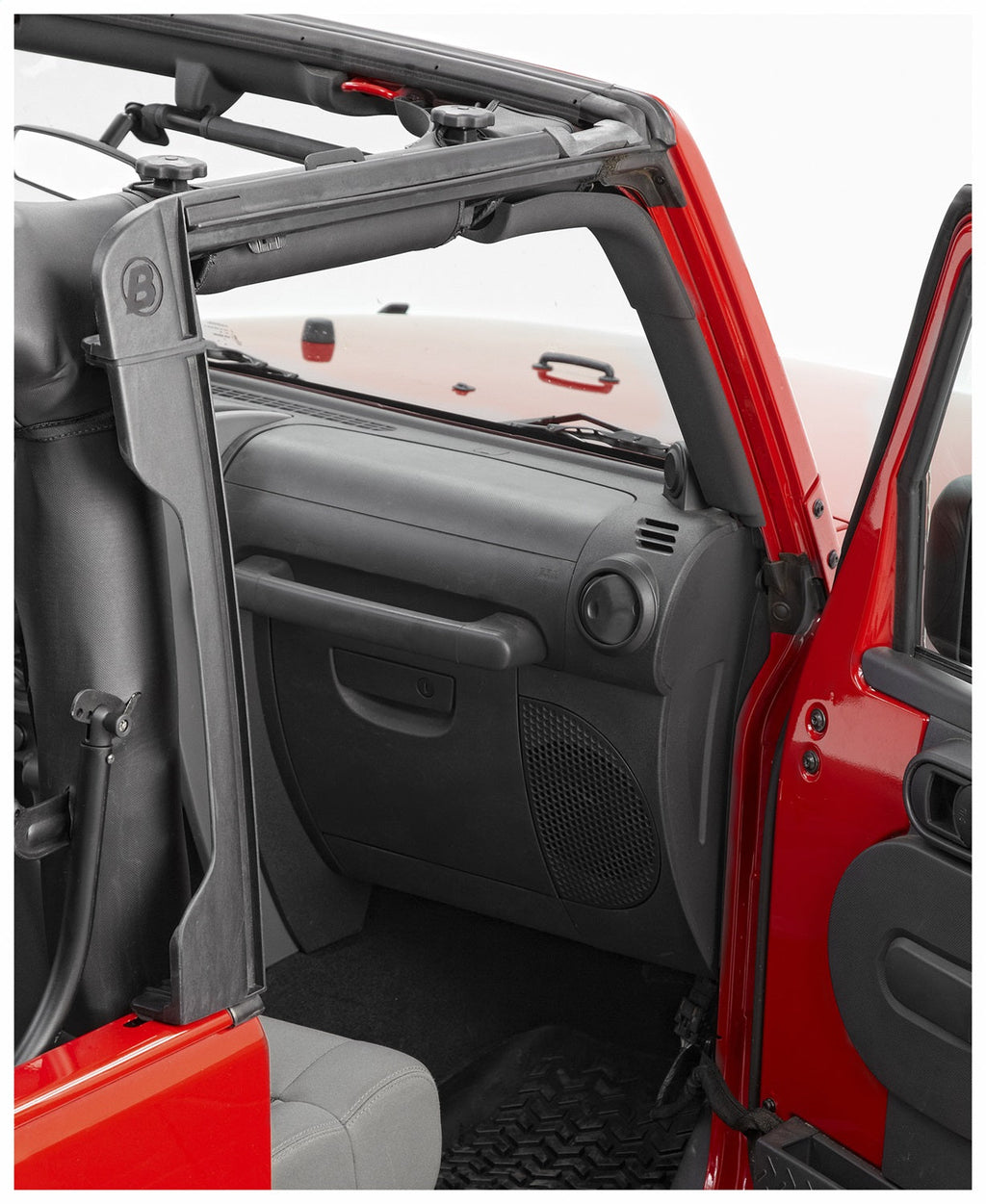 Bestop Door Surrounds - Jeep 10-18 Wrangler JK 4-Door (Set of 4)