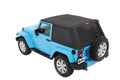 Bestop Trektop - Jeep 07-18 Wrangler JK 2-Door (Premium Black Twill)