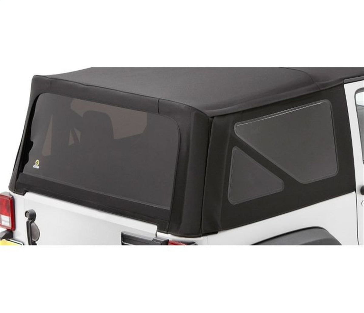 Bestop Window Set - Jeep 11-18 Wrangler JK 2-Door (Black Diamond)