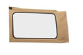 Bestop OE JL Replacement Windows - Jeep 2018-26 Wrangler JL (Quarter Left Hand; 4-Door; Tan Twill; Clear)