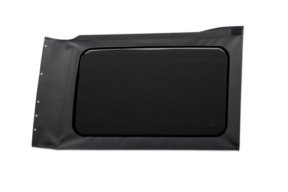 Bestop OE JL Replacement Windows - Jeep 2018-26 Wrangler JL (Quarter Right Hand; 4-Door; Black Vinyl; Tinted)