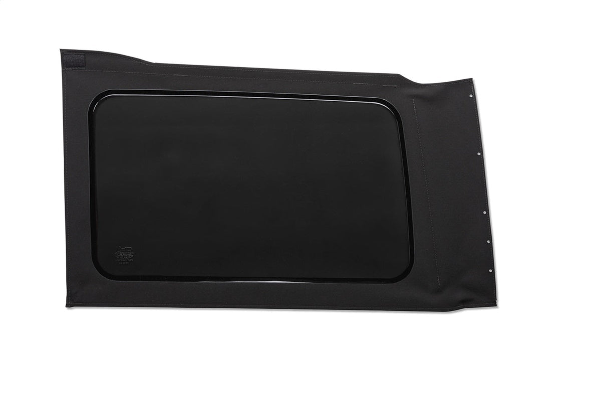 Bestop OE JL Replacement Windows - Jeep 2018-26 Wrangler JL (Quarter Left Hand; 4-Door; Black Twill; Tinted)