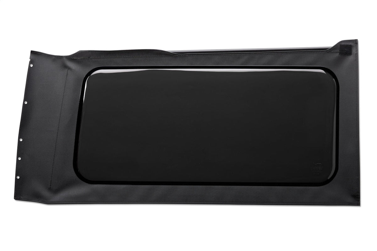 Bestop OE JL Replacement Windows - Jeep 2018-26 Wrangler JL (Quarter Right Hand; 2-Door; Black Vinyl; Tinted)