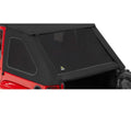 Bestop Window Set - Jeep 07-18 Wrangler JK 4-Door (Premium Black Twill Fits Trektop 56923)