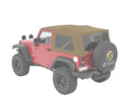 Bestop Window Set - Jeep 07-18 Wrangler JK 2-Door (Pebble Beige Twill)