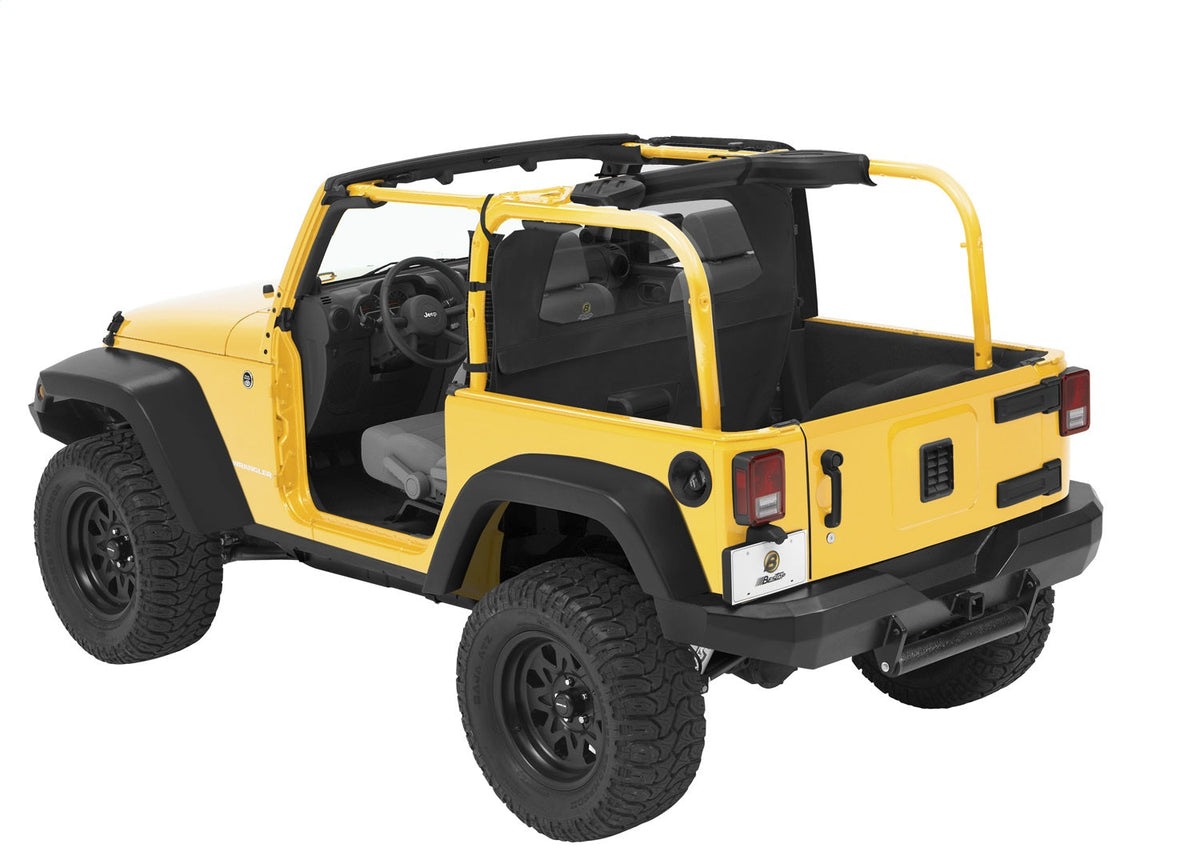 Bestop Windjammer - Jeep 07-18 Wrangler JK 2-Door (Black Diamond)