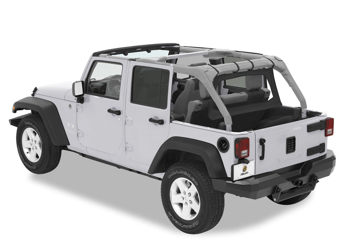 Bestop Windjammer - Jeep 07-18 Wrangler JK 4-Door (Black Diamond)