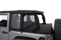 Bestop Halftop Conversion Kit - Jeep 18-26 Wrangler JL 2-Door (Black Diamond)