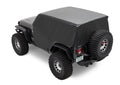 Bestop All Weather Trail Cover - Jeep 07-18 Wrangler JK 18-26 JL 2-Door (Black)