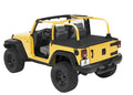Bestop Duster Deck Cover - Jeep 07-18 Wrangler JK 4-Door (Black Diamond)