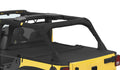 Bestop Duster Deck Extension - Jeep 07-18 Wrangler JK 4-Door (Black Diamond)