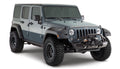 Bushwacker FENDER FLARES POCKET STYLE 2PC 2007-2018 JEEP WRANGLER UNLIMITED FITS 4-DOOR SPORT UTILITY MODELS ONLY BLACK
