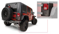 Bushwacker TRAIL ARMOR 2007-2018 JEEP WRANGLER REAR CORNERS BLACK