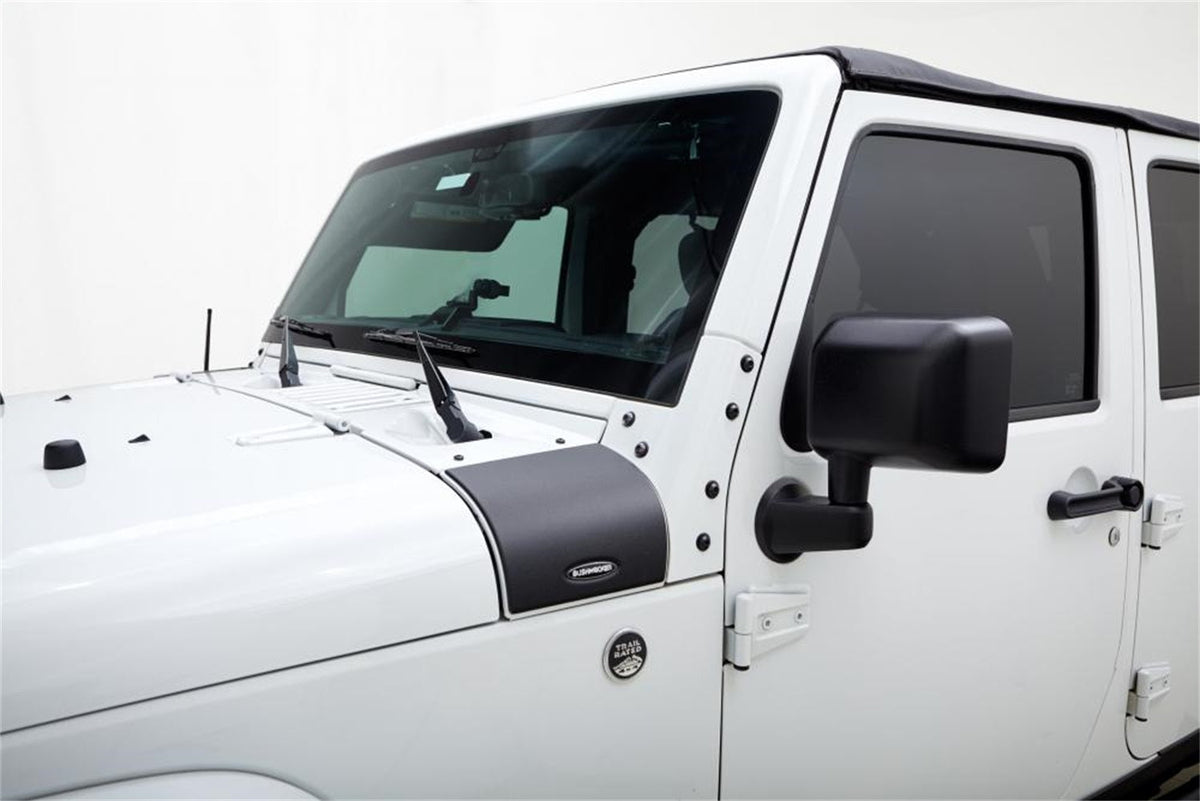 Bushwacker TRAIL ARMOR 2007-2018 JEEP WRANGLER/WRANGLER UNLIMITED COWL COVER BLACK
