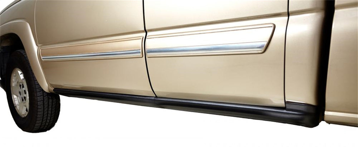 Bushwacker TRUCK TRAIL ARMOR ROCKER PANEL 2017-2021 FORD F-250 SUPER DUTY ROCKER PANEL SILL PLATE COVER BLACK