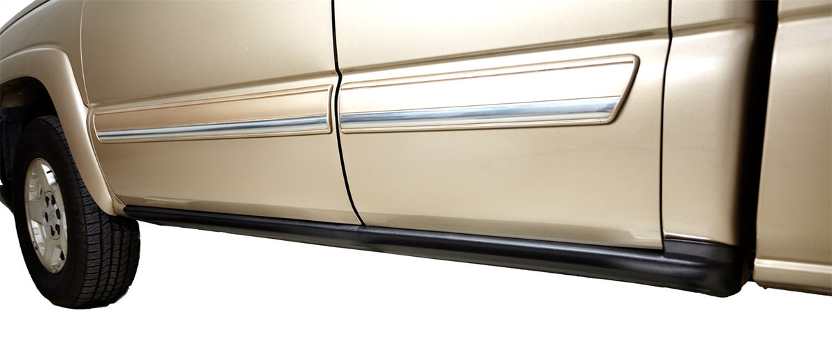 Bushwacker TRAIL ARMOR 2007-2013 CHEVROLET SILVERADO 1500 ROCKER PANEL AND SILL PLATE COVER BLACK