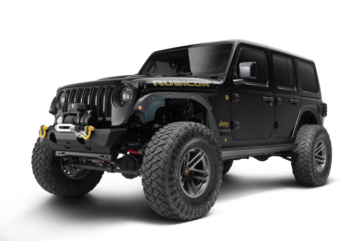 Bushwacker 2018-2021 JEEP WRANGLER TRAIL ARMOR FENDER DELETE KIT