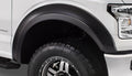 Bushwacker Ford Fender Flares Ford Extend-A-Fender Flare Front Pair Front Pair of Ford Extend-A-Fender Fender Flares for the 2015 F-150. Note: Does not fit Raptor models door molding removal on bed and front fender required for fitment on Platinum mo