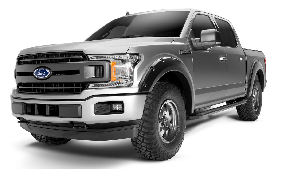 Bushwacker FENDER FLARES POCKET STYLE 4PC 2018-2018 FORD F-150 BLACK