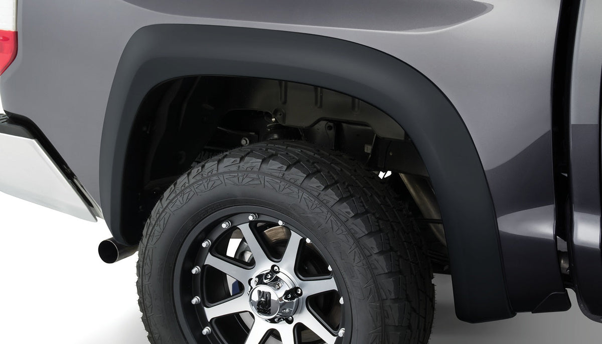 Bushwacker FF EXTEND-A-FENDER STYLE 2PC 2014-2018 TOYOTA TUNDRA 66.7/78.7/97.6in BED MUST REMOVE FACTORY MUDFLAPS BLACK