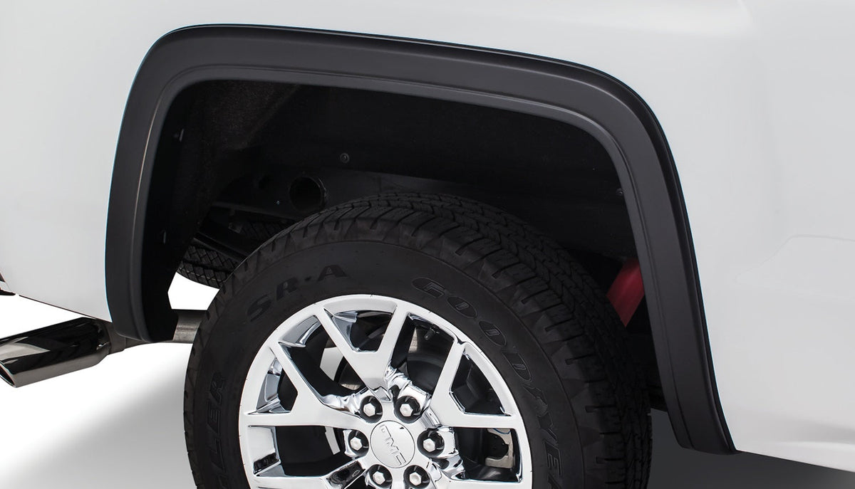 Bushwacker FENDER FLARES OE STYLE 2PC 2014-2018 GMC SIERRA 1500/2500/3500 69.3/78.8/97.8in BED BLACK