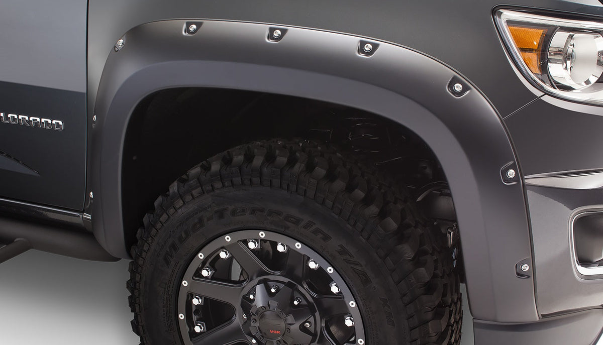 Bushwacker 2015-2020 CHEVROLET COLORADO FF POCKET STYLE 2PC FRONT