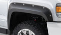 Bushwacker FENDER FLARES POCKET STYLE 4PC 2015-2018 GMC SIERRA 2500 HD 3500 78.8/97.6in BED FACTORY MUDFLAPS MUST BE REMOVED BLACK