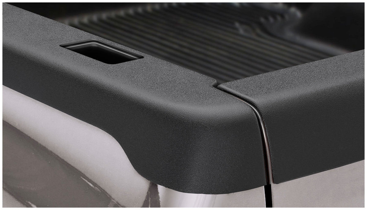Bushwacker BLACK BED RAIL CAPS 2001-2006 CHEVROLET SILVERADO 3500 78.0in BED DOES NOT FIT FLARESIDE MODELS