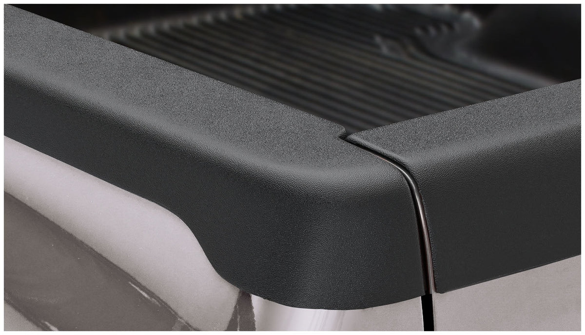 Bushwacker BLACK BED RAIL CAPS 2001-2006 CHEVROLET SILVERADO 3500 78.0in BED DOES NOT FIT FLARESIDE MODELS