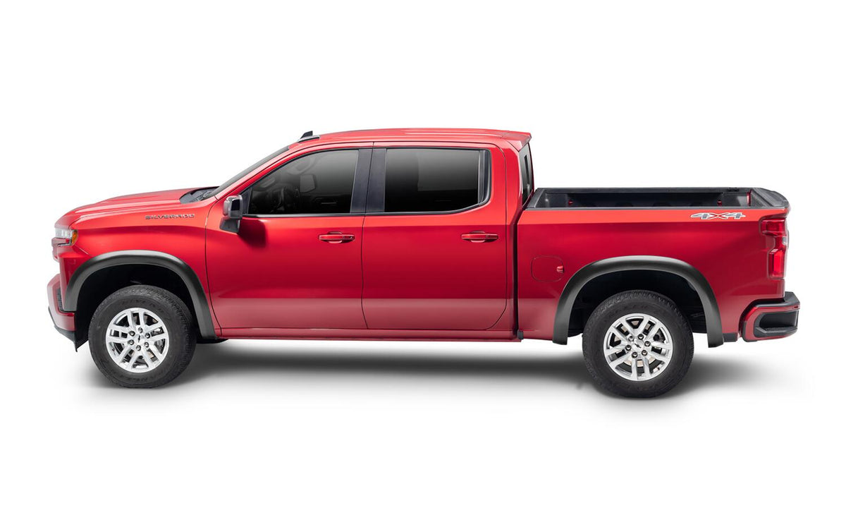 Bushwacker FF OE-STYLE 2PC FRONT 2019-2021 CHEVROLET SILVERADO 1500 BLACK SMOOTH FACTORY