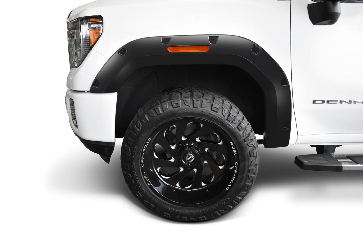 Bushwacker FF POCKET STYLE 2PC FRONT 2020-2021 GMC SIERRA 3500 HD
