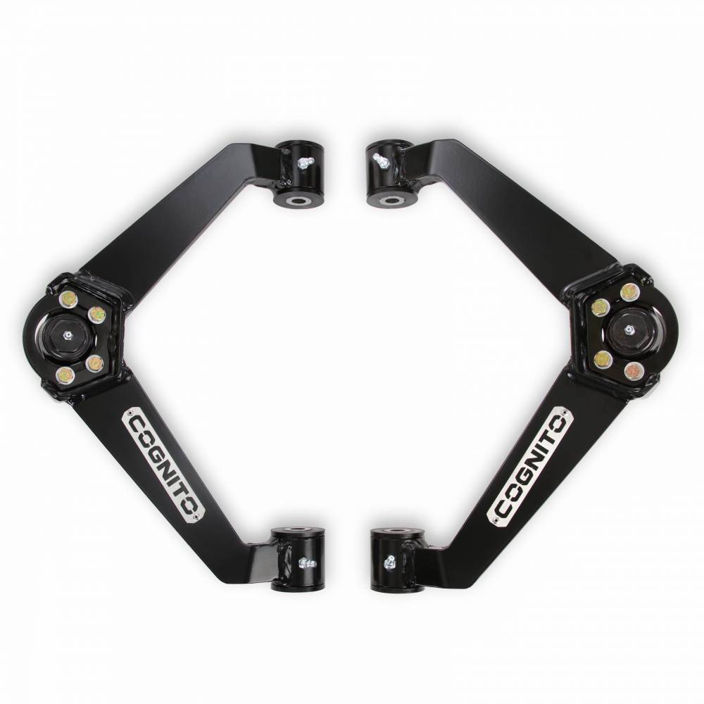 Cognito Ball Joint SM Series Upper Control Arm Kit Without Dual Shock Mounts For 01-10 Silverado Sierra 1500HD-3500HD 01-13 GM 2500 SUVS 03-09 Hummer H2
