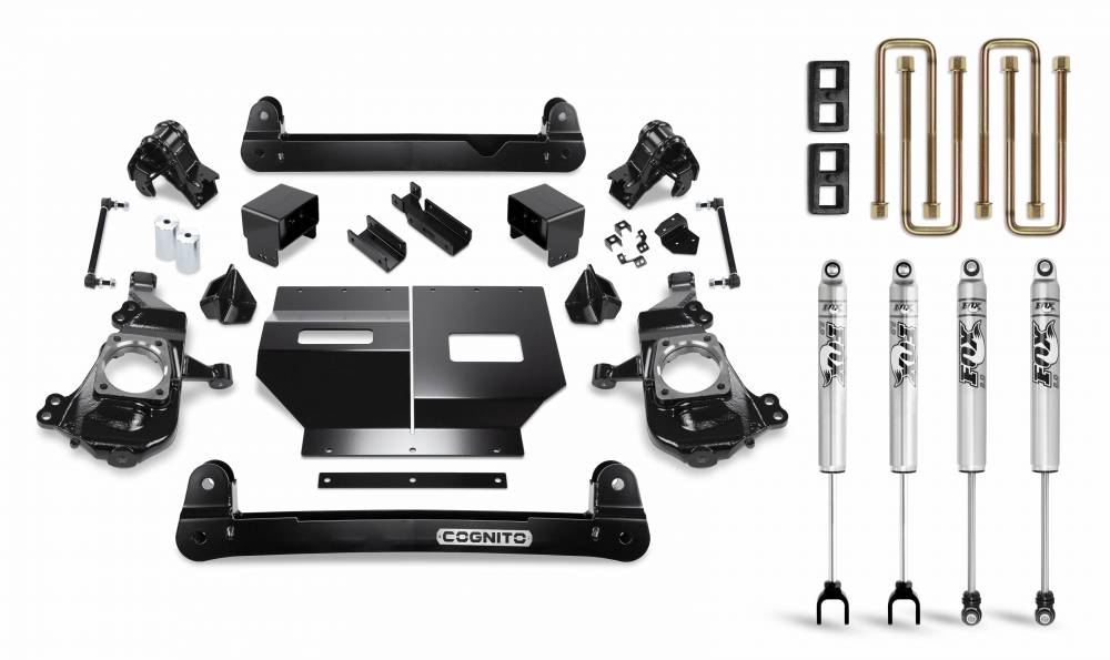 Cognito 4-Inch Standard Lift Kit for 20-21 Silverado Sierra 2500 3500 2WD 4WD