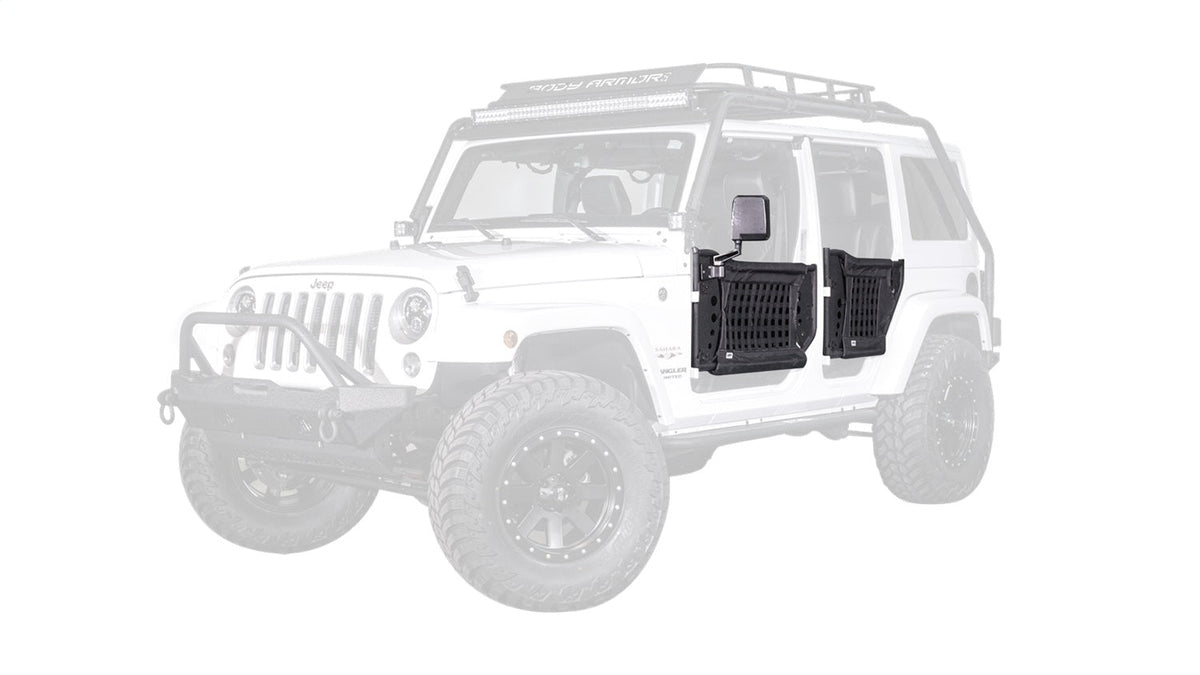 Body Armor 2007-2018 JEEP WRANGLER JK GEN 3 TRAILDOORS FRONT PAIR