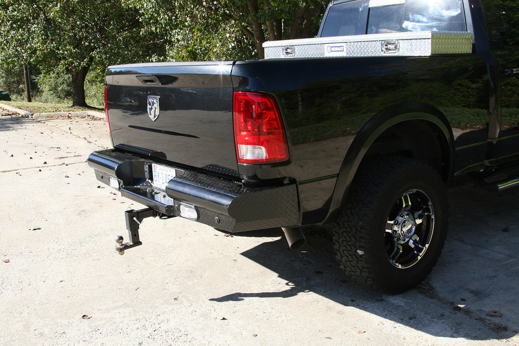 Fab Fours 2003 2009 Dodge HD Rear Ranch Bumper (2500 - 5500)