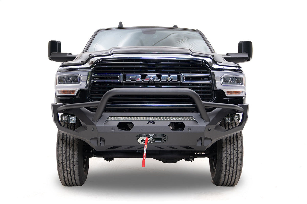 Fab Fours 2019 2024 Dodge 2500-3500 HD Matrix Front w Pre-Runner guard