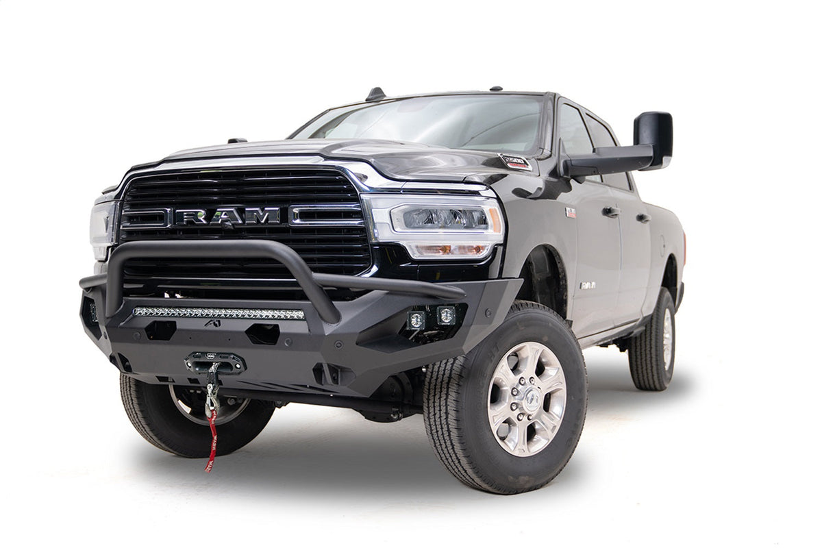 Fab Fours 2019 2024 Dodge 2500-3500 HD Matrix Front w Pre-Runner guard