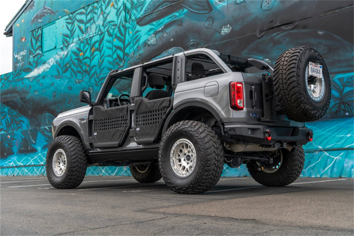 Body Armor 2021-2026 FORD BRONCO REAR TUBE DOORS WITH WEBBING PAIR