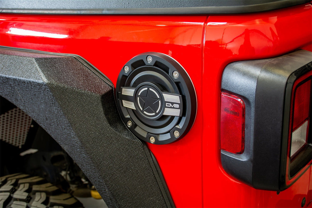 DV8 2018-2024 Jeep Wrangler JL JLU DV8 Offroad Fuel Door