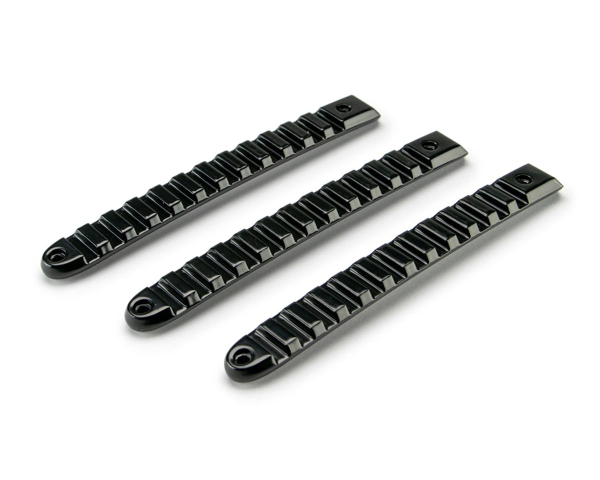 DV8 Offroad 2007-18 Jeep JK Black Rail Style Door Handle Inserts set of 3