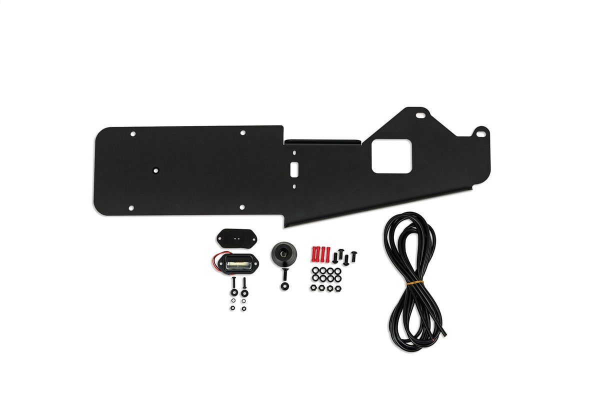 DV8 2021-2024 Ford Bronco DV8 Offroad Rear License Plate Relocation Bracket