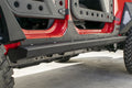DV8 Offroad ROCK SLIDER W ROCK SKIN 07-18 JEEP JK 4 DOOR